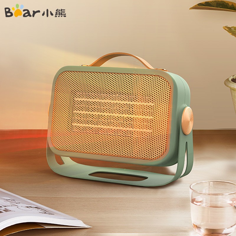 小熊DNQ-C08C1桌面电暖气取暖器家用暖风机办公室卧室热风机暖手