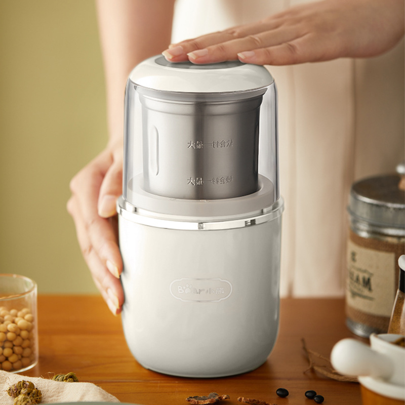 小熊MDJ-D02H1超细多功能研磨杯打粉机 电动粉碎机家用自动磨豆机