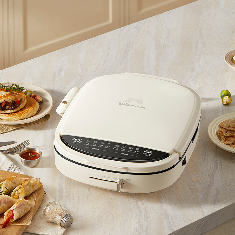 小熊电饼铛DBC-E17L2 烙饼锅家用加深烤盘三明治机电煎锅煎饼铛