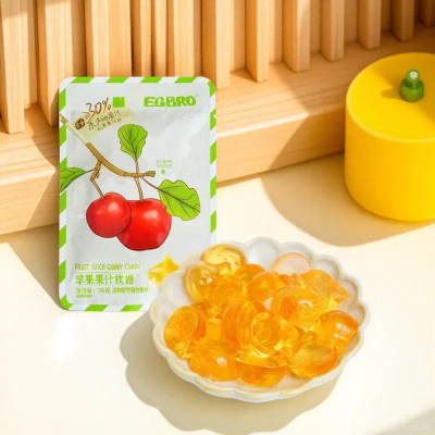零脂肪果汁软糖多口味果汁添加