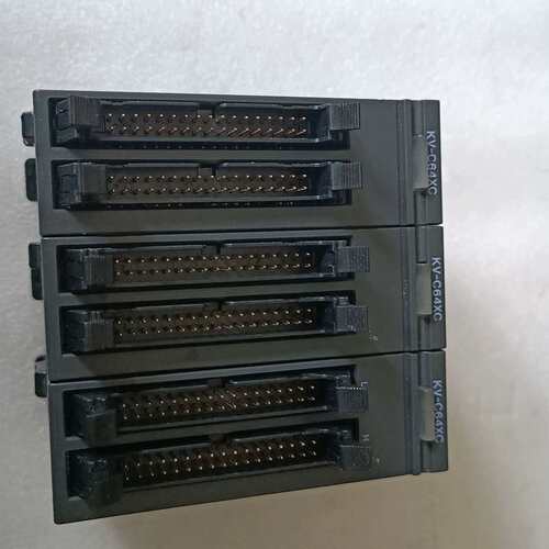 议价基恩士KV-C64XC，3pcs，有二个卡扣断了，测试ok，可维修