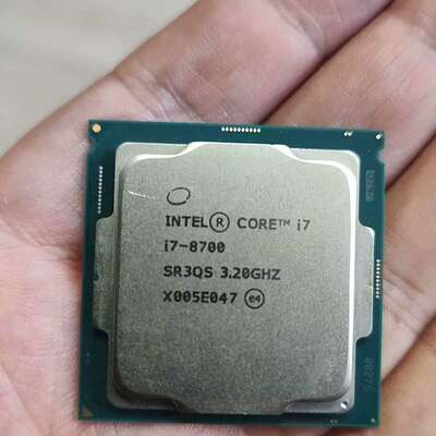 议价【Intel i7-8700 CPU】六核十二线程，3.2G可维修