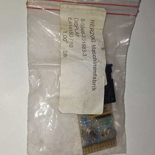 议价HERZOG 8-5566-331683-3 显示器模块，原可维修