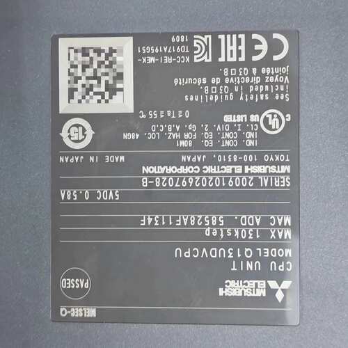 议价三菱Q系列CPU模块Q13UDVCPU可维修