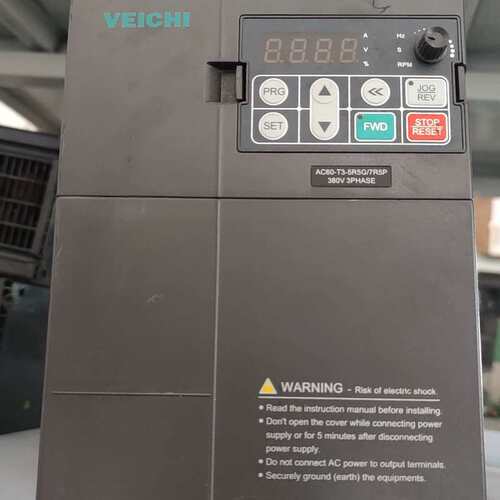 议价AC60-T3-5R5G/7R5F拆机伟创变频器功率5.5k可维修