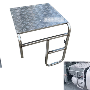 解放j6p瓶盖保护白钢防盗铁架子