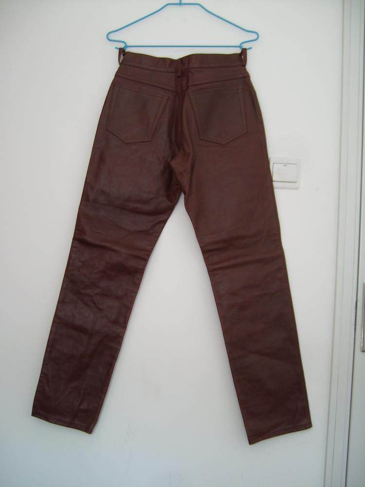 Pantalon cuir homme Première couche de cuir - Ref 1492762 Image 1