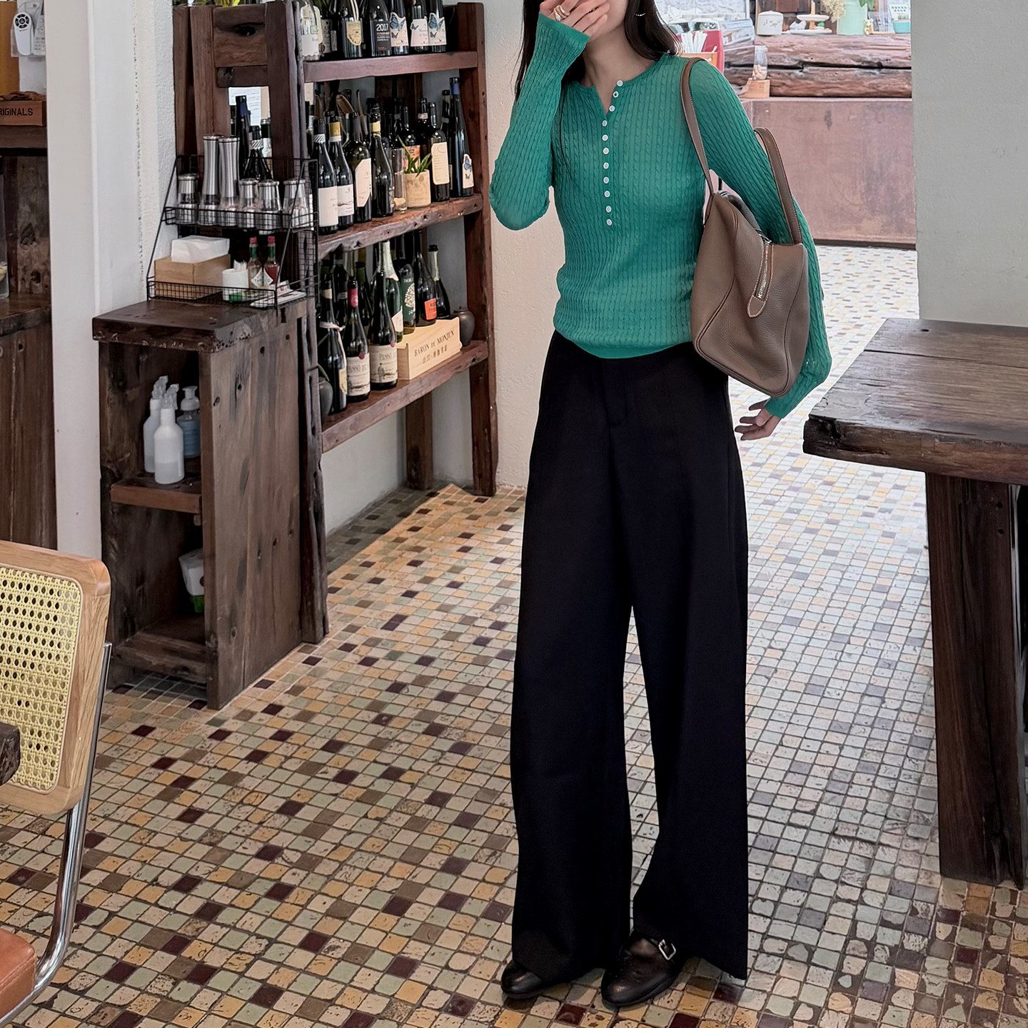 NW8 0EN《Sobremesa》垂感解构阔腿裤气质简约宽松通勤百搭长裤女,女装/女士精品,休闲裤,淘宝优惠券,粉丝福利购,淘宝优惠卷