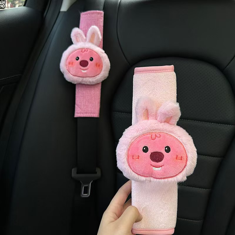 车安全带护肩套可爱loopy汽车