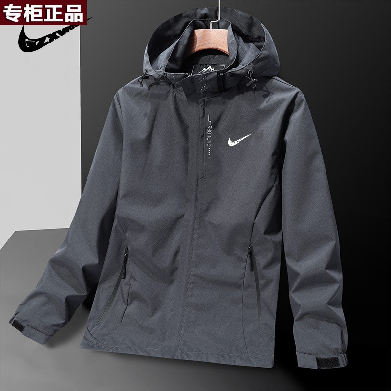 奥莱国际NK旗舰店京东 品牌春秋季冲锋衣男女同款户外登山服防风