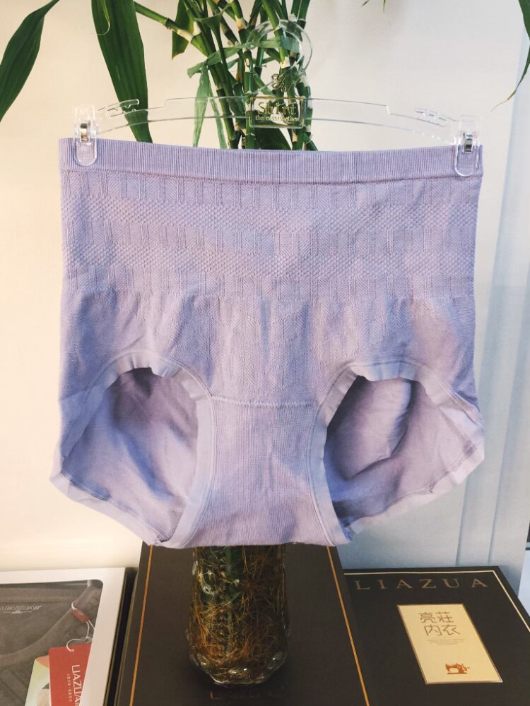 俏织品牌收腹提臀内裤女海澡底裆中高腰新款塑身中药虫草养宫翘臀