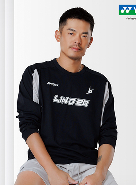 YONEX/尤尼克斯 10101LDCR 25SS林丹系列男款羽毛球网球运动T恤yy