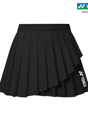 YONEX/尤尼克斯 2200526BCR 26SS比赛系列时尚简约休闲运动短裙yy