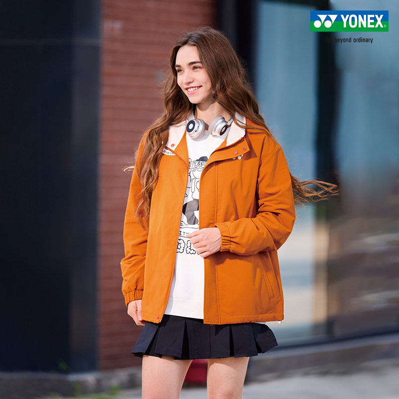 YONEX/尤尼克斯 1501525BCR 25FW训练系列休闲运动外套宽松款yy