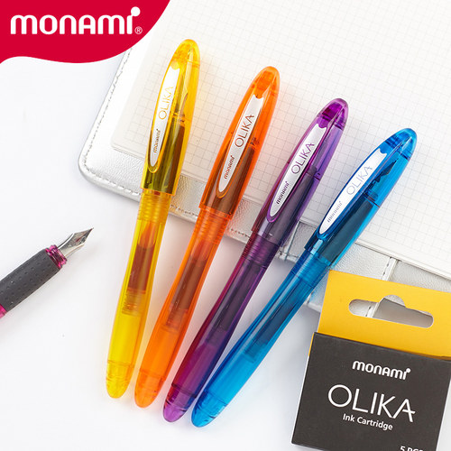韩国慕娜美OLIKA钢笔手账彩色