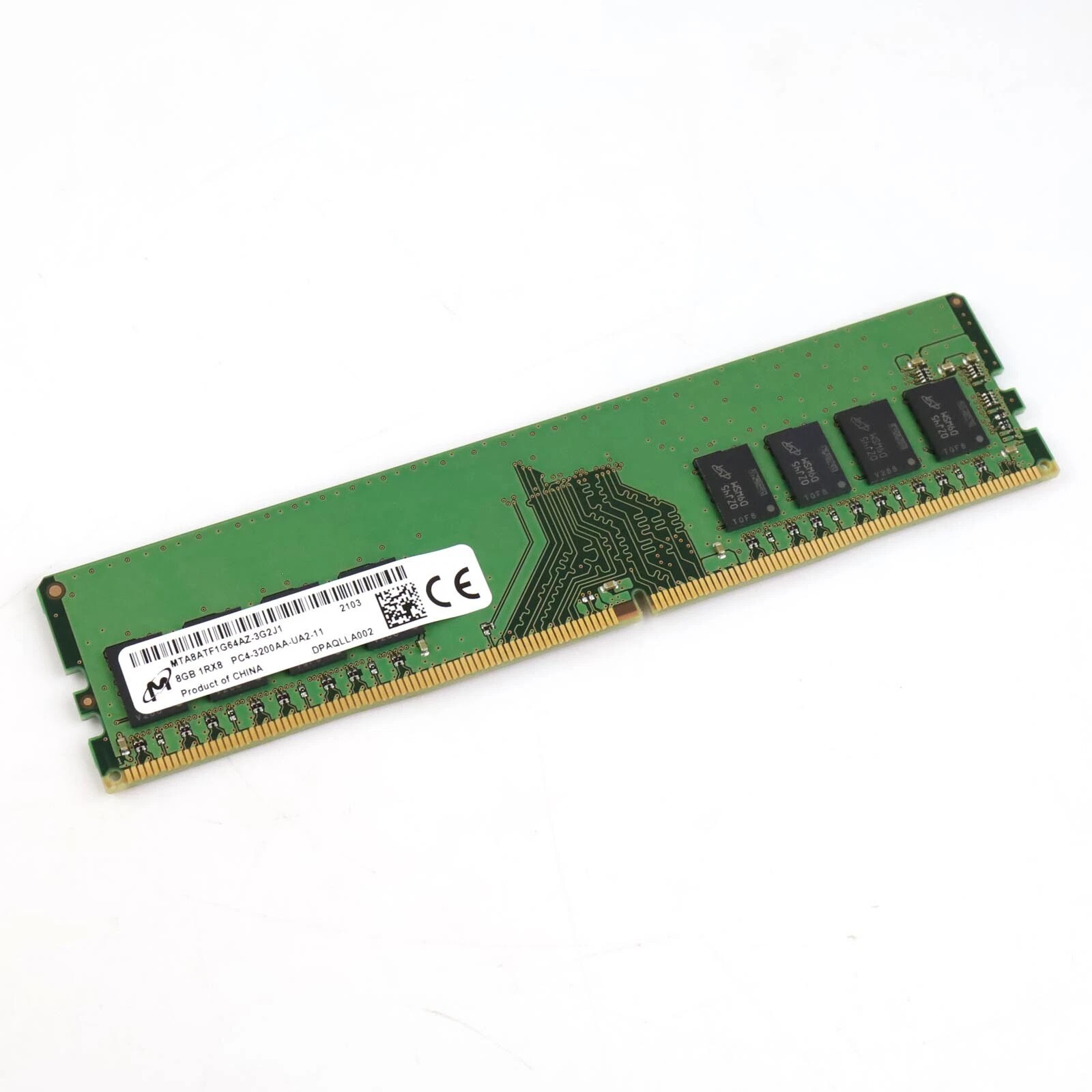 MTA8ATF1G64AZ-3G2E1 镁光 DDR4 8GB 1RX8 3200HMZ 台式机内存条