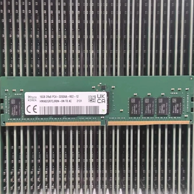 SK海力士 16G 2RX8 PC4-3200AA-RE2-12 REG内存 HMA82GR7CJR8N-XN