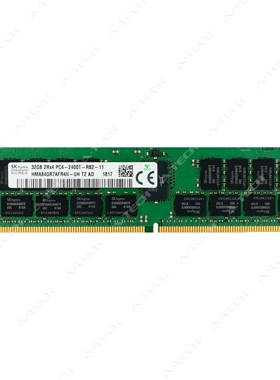 SK现代海力士32GB 2RX4 PC4-2400T-RB2-11服务器内存REG ECC DDR4