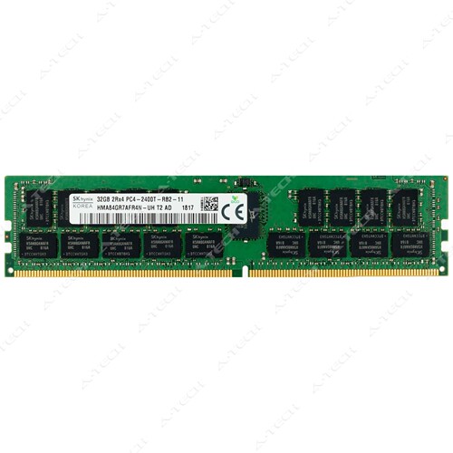 SK海力士 32G 2RX4 PC4-2400T ECC REG HMA84GR7AFR4N-UH 内存