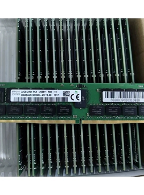 SK海力士32G 2RX4 DDR4 2666 HMA84GR7AFR4N-VK服务器内存RDIMM