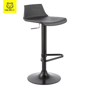 虎一办公家具高吧台升降椅子洽谈会客高脚椅子办公椅前台接待座椅