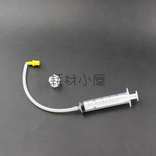 连供配件 黄色透明硅橡胶套清洗工具 连供接头 L接头 管线 PVC管