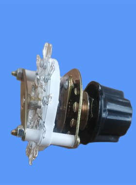 线圈电瓶充电器5档调节开关6v8v12v16v24v旋转电压调节线包波段型