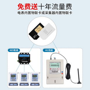 单三相智能预付费GPRS无线远程抄表4G手机APP物业公寓出租房电表