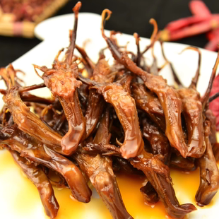 四川达州特产三圣宫七星椒开胃卤菜熟食真空包装即食香辣鸭舌半斤