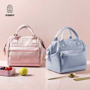 饭盒手提包保温袋便当兜袋子带饭小学生吃饭围兜餐包上班族提包大