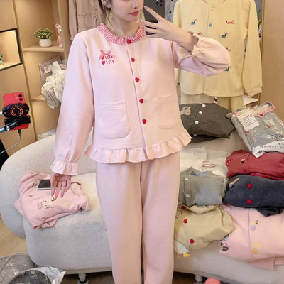 【11】品牌高货青沧多款少量高品质睡裙冬季睡衣女家居服秋冬韩版