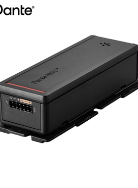 DANTE BY AUDINATE数模转换器2通道输出适配器AVIO-A-2OUT-EB