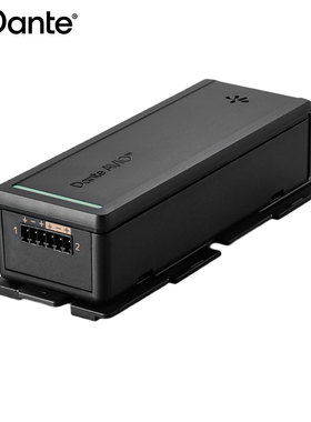 DANTE BY AUDINATE数模转换器2通道输入适配器AVIO-A-2IN-EB