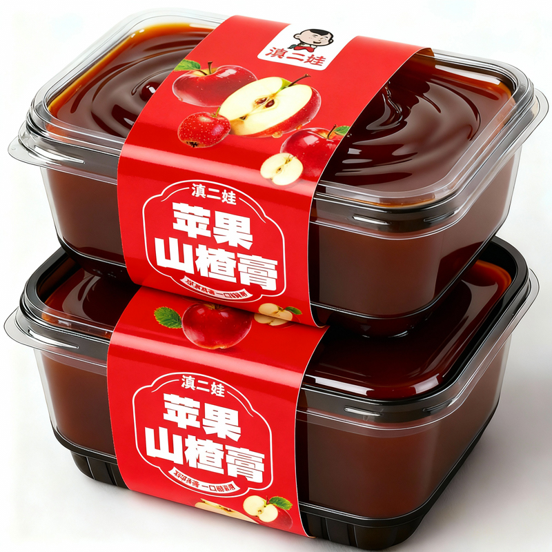 滇二娃苹果山楂糕泡水冲饮营养代餐饮品孕妇儿童营养零食小吃食品