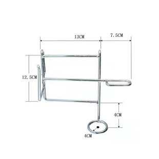 枪架电动冲击扳手镀锌钢支架死板手挂钩多功能架子工木工挂架包邮