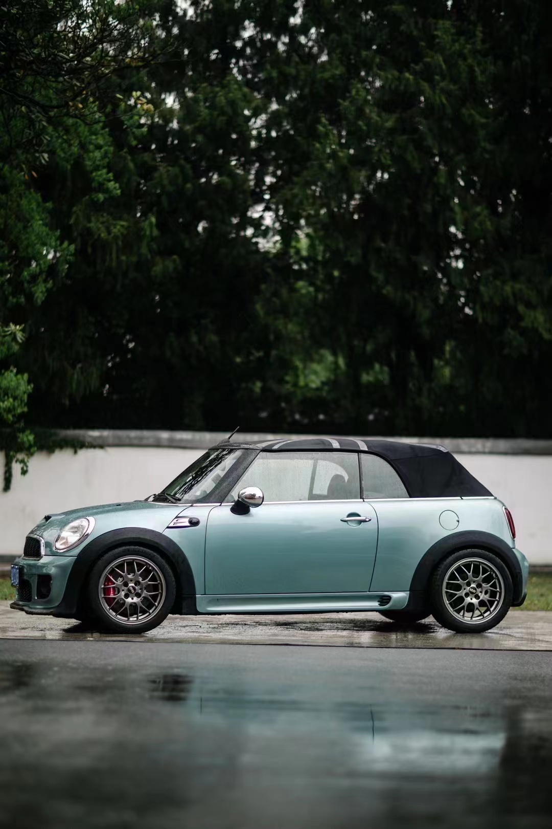 日本正品BBS  RG712H 锻造轮毂17寸 mini R56系列