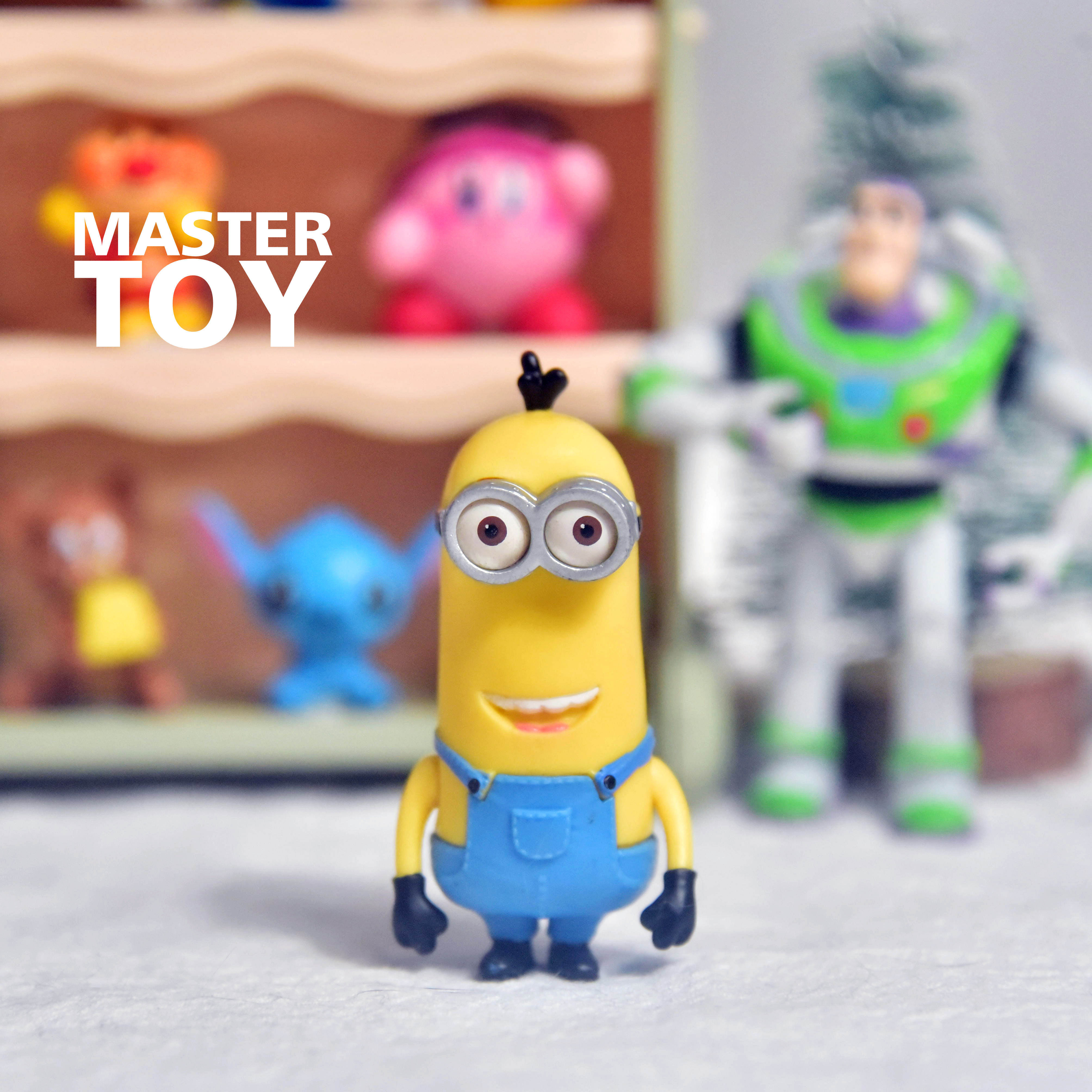 现货散货关节可动小小兵卡通公仔模型玩具摆件