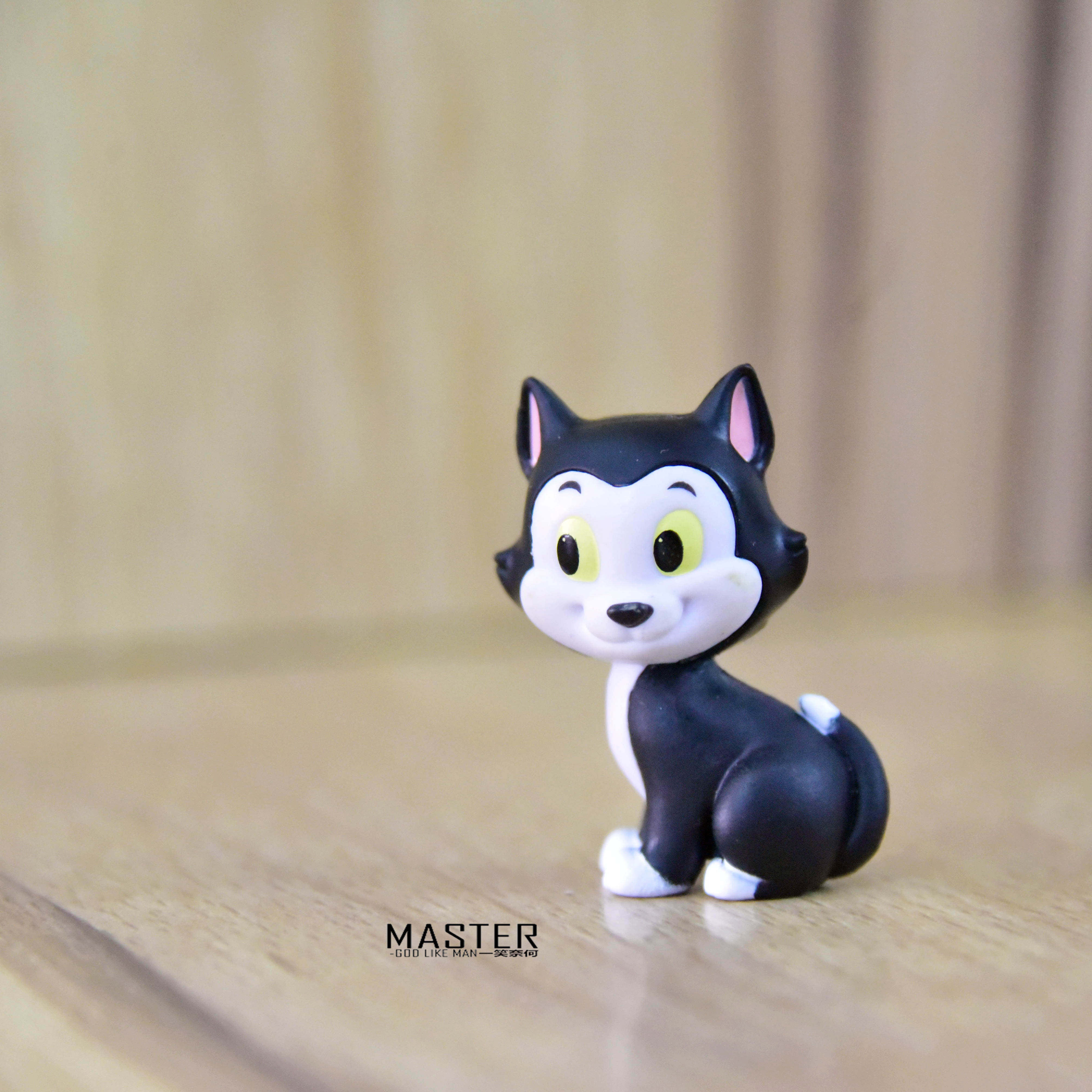 原单散货 木偶奇遇记 小黑猫 卡通公仔玩具摆件