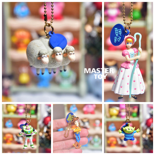 原单扭蛋 玩具总动员 巴斯光年 牧羊女 三眼仔卡通公仔挂件人偶
