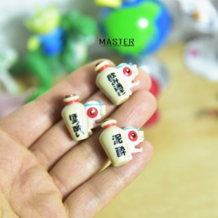 正版散货 鬼太郎 卡通公仔手办模型迷你摆件