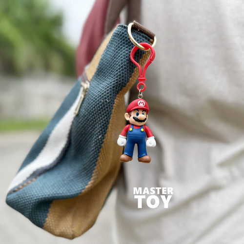 原单散货超级玛丽 马里奥挂件 可爱卡通公仔手办包包钥匙扣挂饰