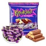 Российская конфеты импортировал фиолетовый сахар KDV Candy Net Red Sandwich Chocolate Candy Свадебная закуска для еды сумки
