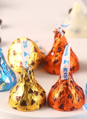 好时巧克力KISSES之吻水滴巧克力结婚礼庆喜糖果婚糖散装多味