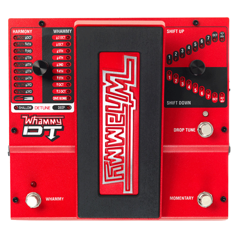 DIGITECH WHAMMY DT V5代 八度移调哇咪踏板 吉他踏板单块效果器