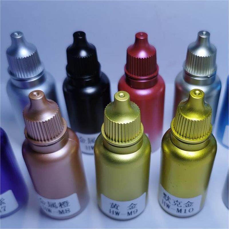 宏天M系列真水性金属漆水性模型漆军模MSE扭蛋车模绘画模型漆20ml
