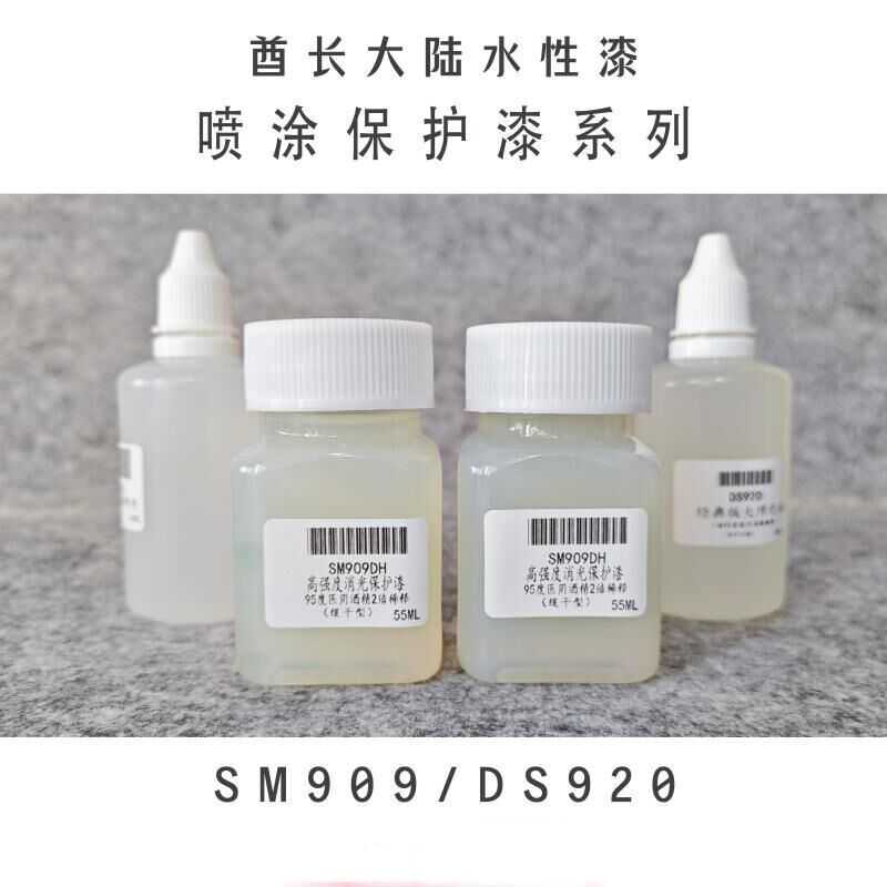 酋长大陆模型上色光油DS920SM909