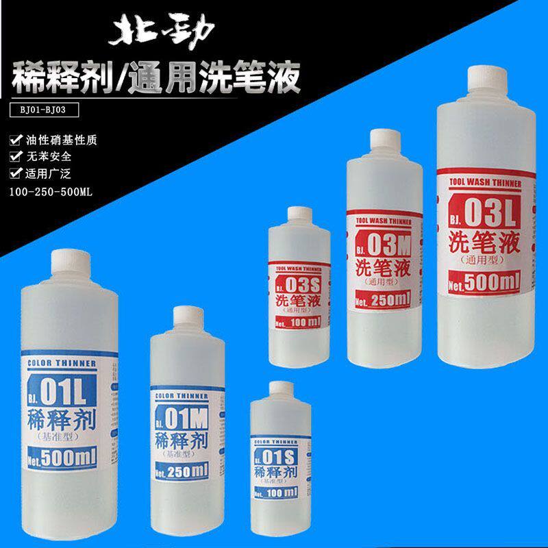 北劲BJ01硝基漆稀释剂 匠域星影同配方平替手办模型油性漆稀释液