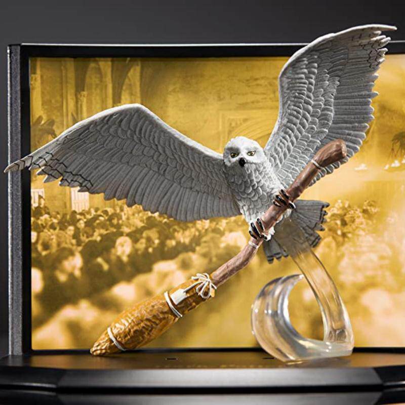 正版代购哈利波特手办周边联名海德薇玩具飞天扫帚光轮2000摆件