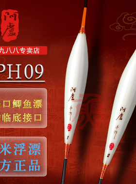 阿卢LPH09纳米浮漂底临接口H09大鲫鱼稳定性高综合性强抗风性好