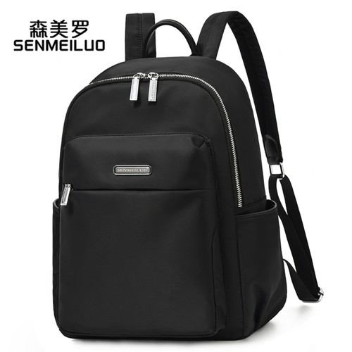 双肩包女士2025新款时尚百搭防水牛津布小背包旅游轻便旅行大容量